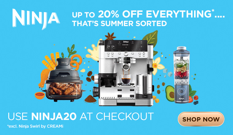 Up to 20% off Ninja products this summer